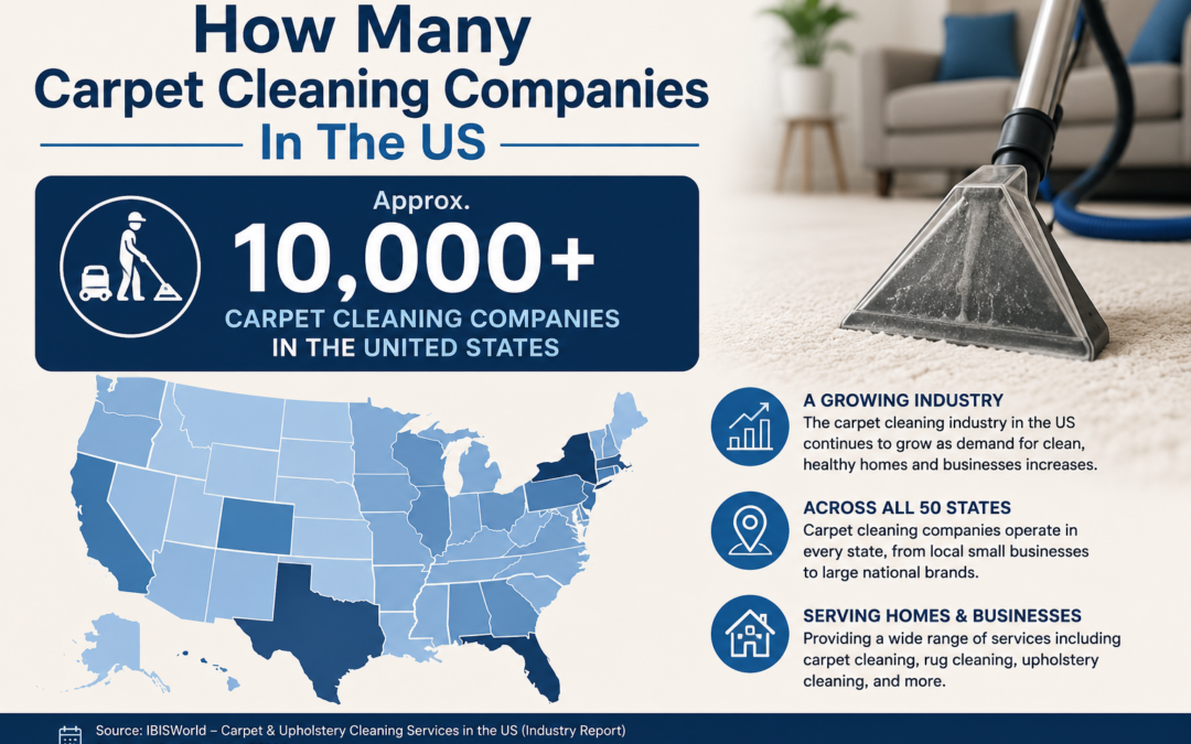 How Many Carpet Cleaning Companies In The US