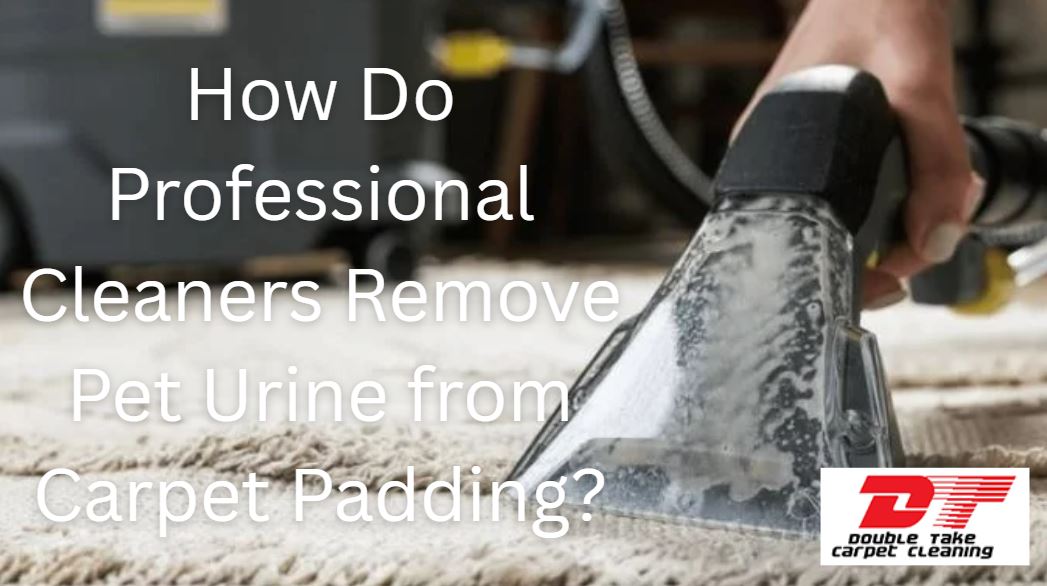 How Do Professional Cleaners Remove Pet Urine from Carpet Padding?