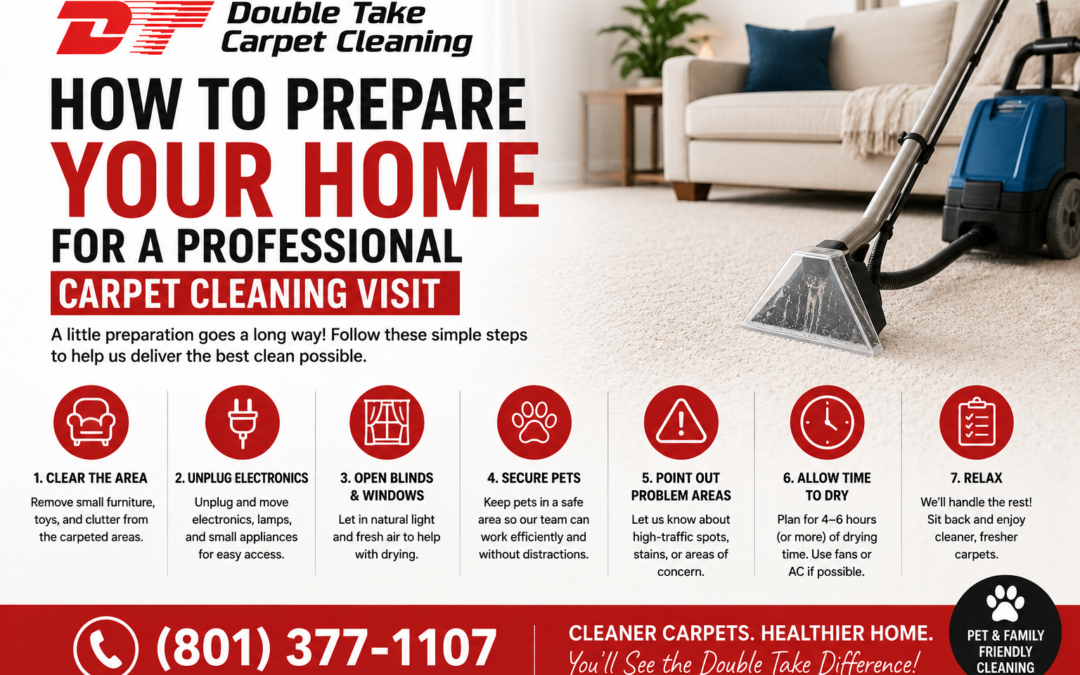 How to Prepare Your Home for a Professional Carpet Cleaning Visit