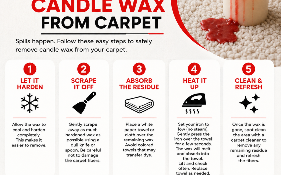 How to Remove Candle Wax from Carpet