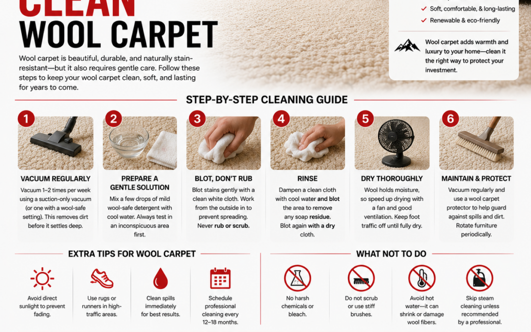 How to Clean Wool Carpet