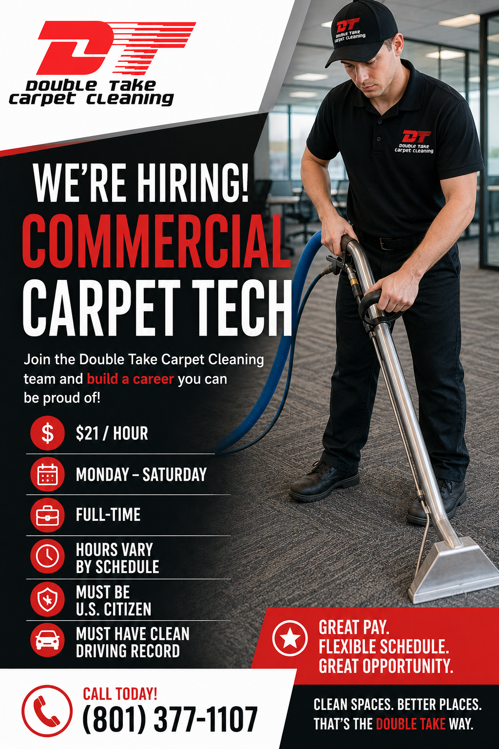 Commercial Carpet Tech For Hire