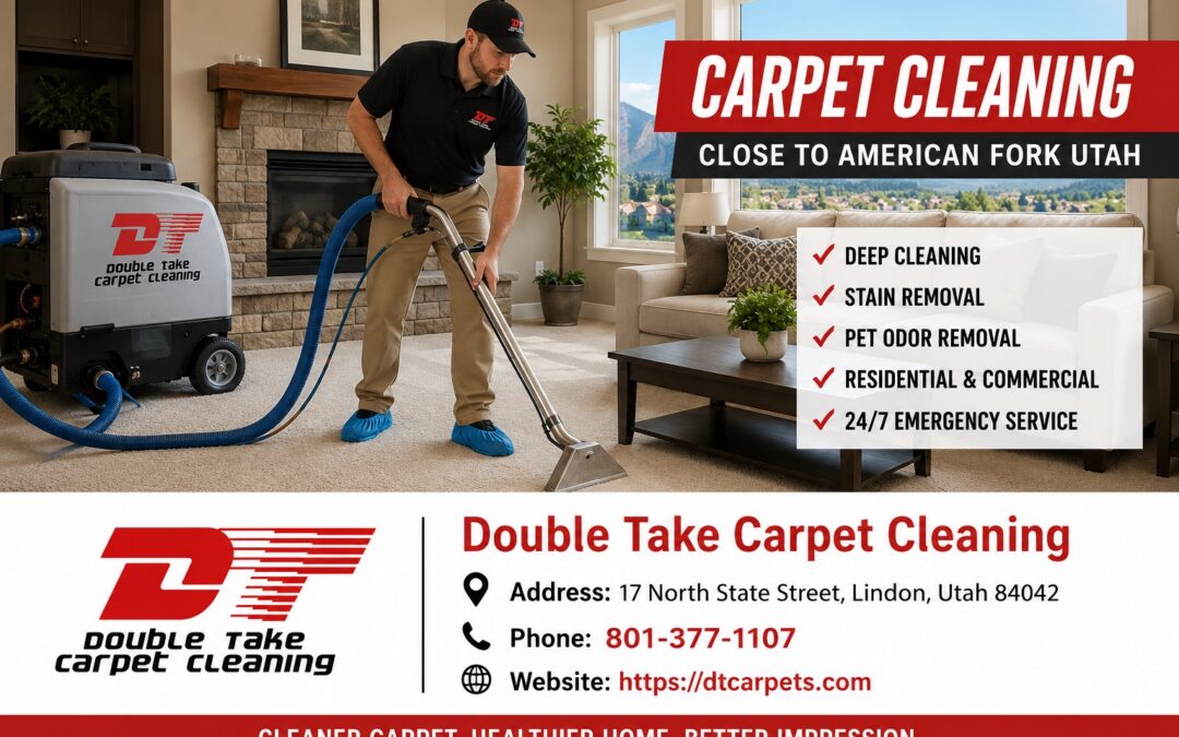 Carpet Cleaning Close to American Fork Utah